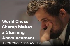 World Chess Champ Makes a Stunning Announcement