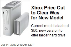 Xbox Price Cut to Clear Way for New Model