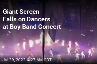 Giant Screen Falls on Dancers at Hong Kong Concert