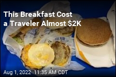 This Breakfast Cost a Traveler Almost $2K