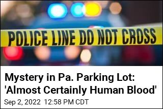 In a Pa. Parking Lot, Eyeglasses and Pools of Blood, but No Body