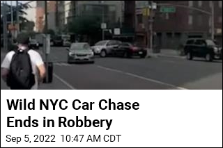Wild NYC Car Chase Caught on Camera