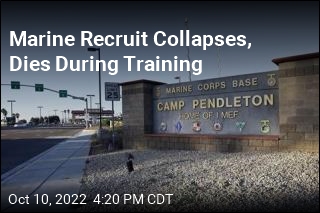 Marine Recruit Collapses, Dies During Training