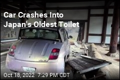 Heritage Worker Crashes Car Into Japan&#39;s Oldest Toilet