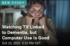TV Raises Dementia Risks, but Using Computer Can Bring Benefits
