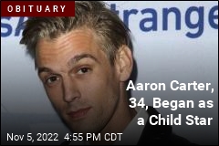 Aaron Carter, 34, Began as a Child Star