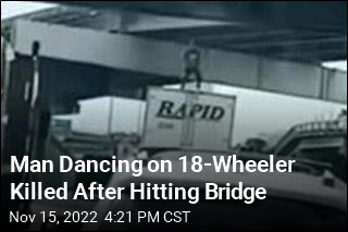 Man Dancing on 18-Wheeler Killed After Hitting Bridge