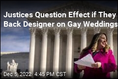 Justices Question Effect if They Back Designer on Gay Weddings
