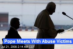 Pope Meets With Abuse Victims