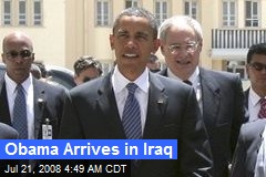 Obama Arrives in Iraq