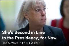 For a While, She&#39;s Second in Line to the Presidency