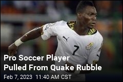 Pro Soccer Player Pulled From Quake Rubble