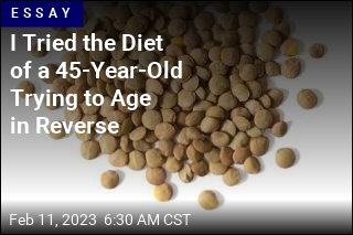 What the Diet of a 45-Year-Old Trying to Age in Reverse Is Like