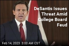 DeSantis Threatens to Replace AP Classes Amid College Board Feud