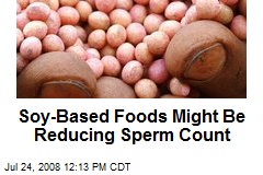 Soy-Based Foods Might Be Reducing Sperm Count