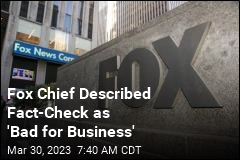 Fox Chief Said Election Fact-Check Was &#39;Bad for Business&#39;