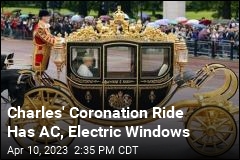Charles Taking His Mom&#39;s Swank Ride to His Coronation