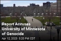 Report Accuses University of Minnesota of Genocide