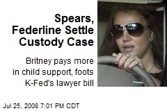 Spears, Federline Settle Custody Case