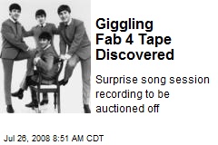 Giggling Fab 4 Tape Discovered