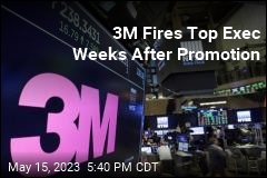 3M Fires Top Exec for &#39;Inappropriate Personal Conduct&#39;