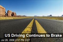 US Driving Continues to Brake