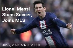 Lionel Messi Stuns Soccer, Joins MLS