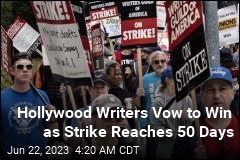 50 Days in, Writers Vow to Win Hollywood Strike