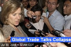 Global Trade Talks Collapse
