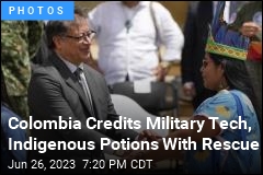 Colombia Credits Military Tech, Indigenous Potions With Rescue