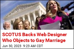 SCOTUS Backs Web Designer Who Objects to Gay Marriage