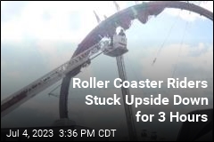 Roller Coaster Riders Stuck Upside Down for Hours
