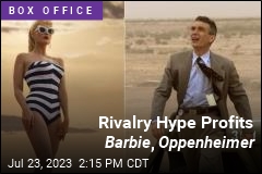 Rivalry Hype Profits Barbie , Oppenheimer