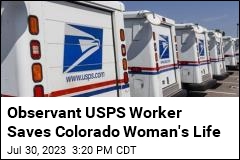 Observant USPS Worker Saves Colorado Woman&#39;s Life
