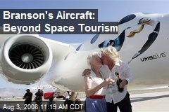 Branson's Aircraft: Beyond Space Tourism