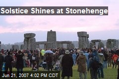 Solstice Shines at Stonehenge