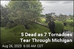 5 Dead as 7 Tornadoes Tear Through Michigan