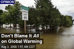 Don't Blame It All on Global Warming