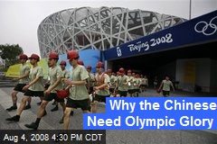 Why the Chinese Need Olympic Glory