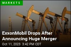 ExxonMobil Drops After Announcing Huge Merger