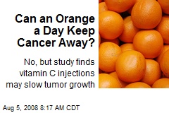 Can an Orange a Day Keep Cancer Away?