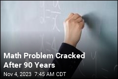 Math Problem Cracked After 90 Years