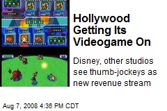 Hollywood Getting Its Videogame On