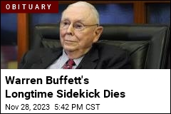 Warren Buffett&#39;s Right-Hand Man Dies