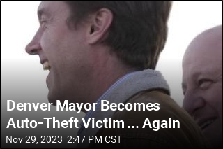 Denver Mayor&#39;s Car Is Stolen ... Again