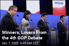 Winners, Losers From the 4th GOP Debate