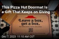 This Pizza Hut Doormat Is a Gift That Keeps on Giving