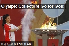 Olympic Collectors Go for Gold