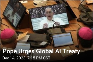 Pope Calls for Global AI Rules