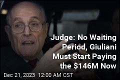 Judge: Giuliani Must Start Paying $146M in Damages Now